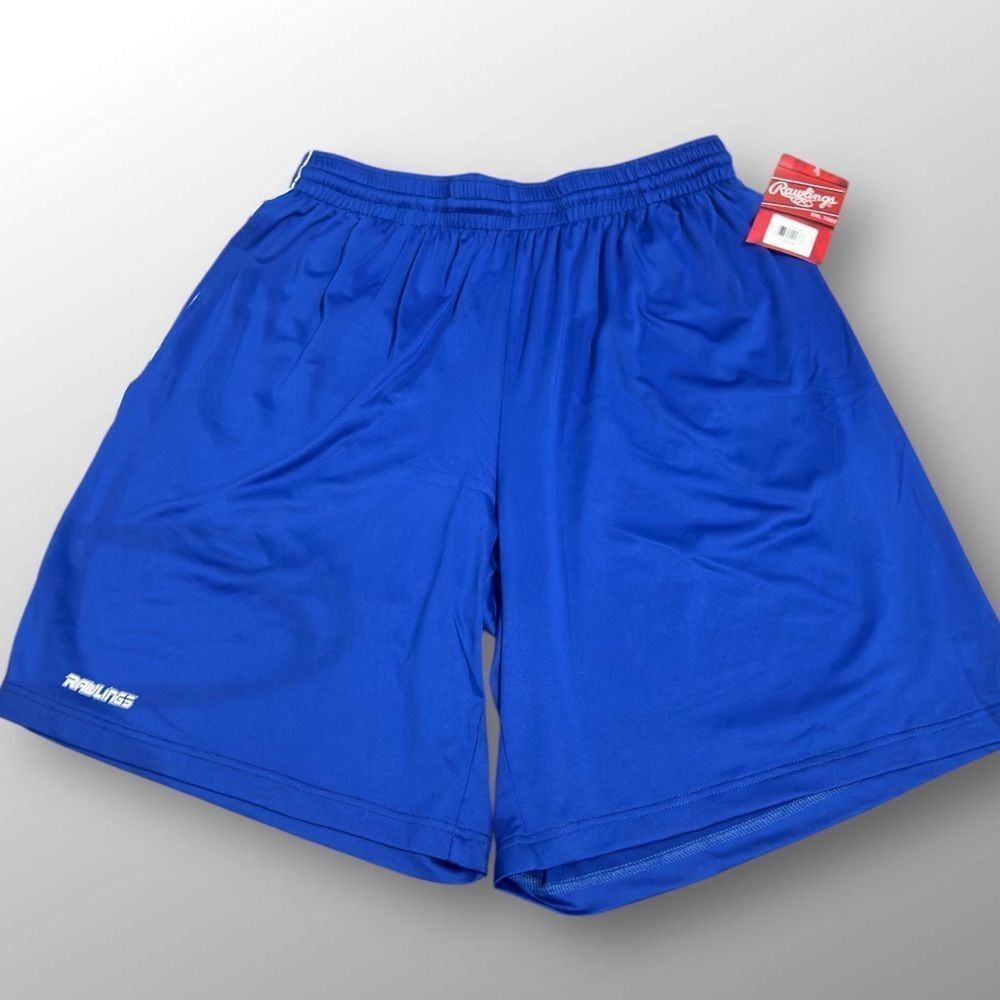 Rawlings Men's Vibrant Blue Athletic Shorts
